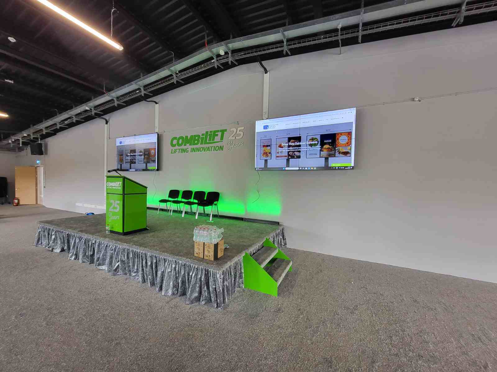 Digital signage LED video wall supplied and installed in Ireland by Interactive Displays Ireland