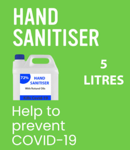 5 Litres of Hand Sanitiser
