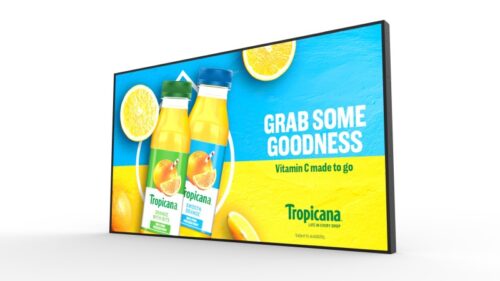 NEW 65" 3000 High Brightness Window Facing Display